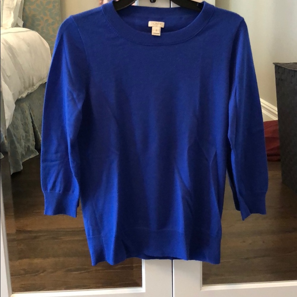 Royal blue J.Crew sweater